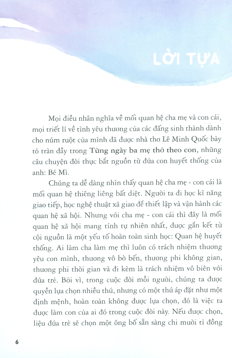 Từng Ngày Ba Mẹ Thở Theo Con