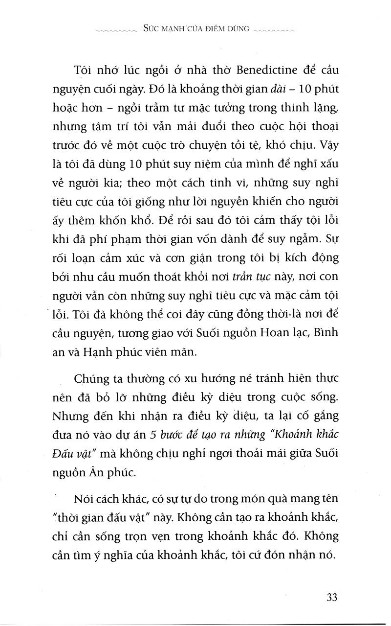 Sức Mạnh Của Điểm Dừng (Tái Bản)