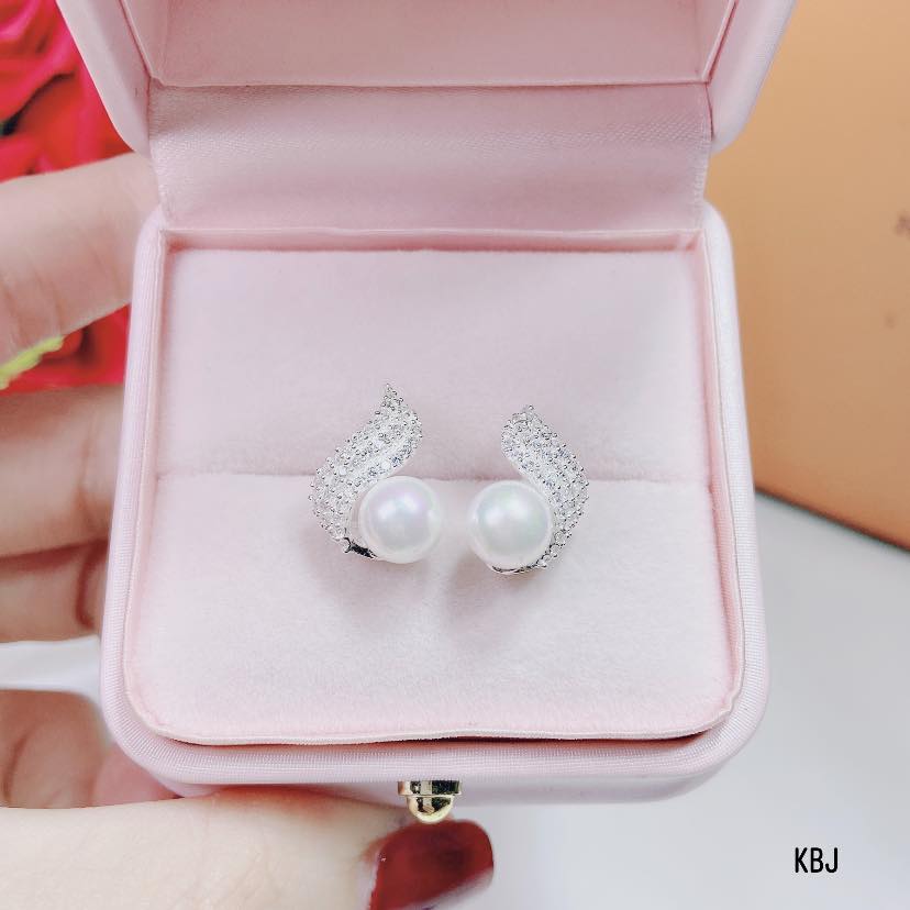 Bông tai bạc chốt ren cá tính chất liệu bằng bạc s925 SA0052 - bạc trang sức PKG