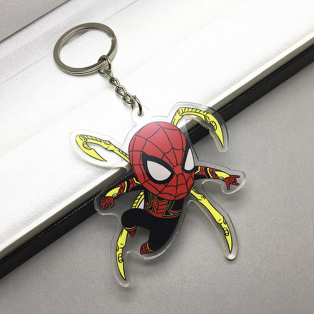 Móc khóa nhựa mica trong mô hình nhân vật Avengers - Spider Man
