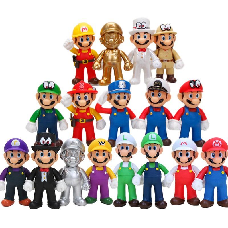 Mô hình nhân vật trong game Mario - 12 cm
