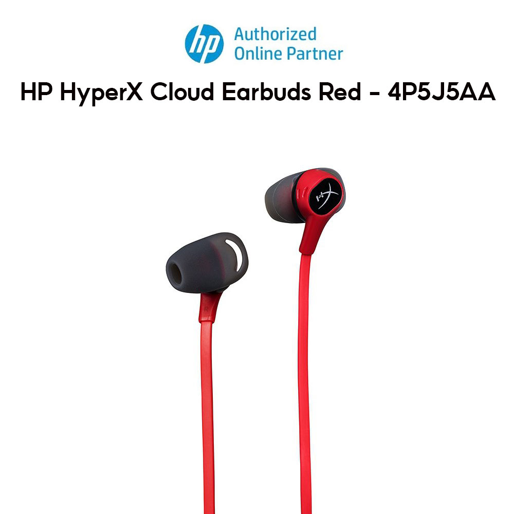 Tai nghe HP HyperX Cloud Earbuds Red - 4P5J5AA Hàng chính hãng