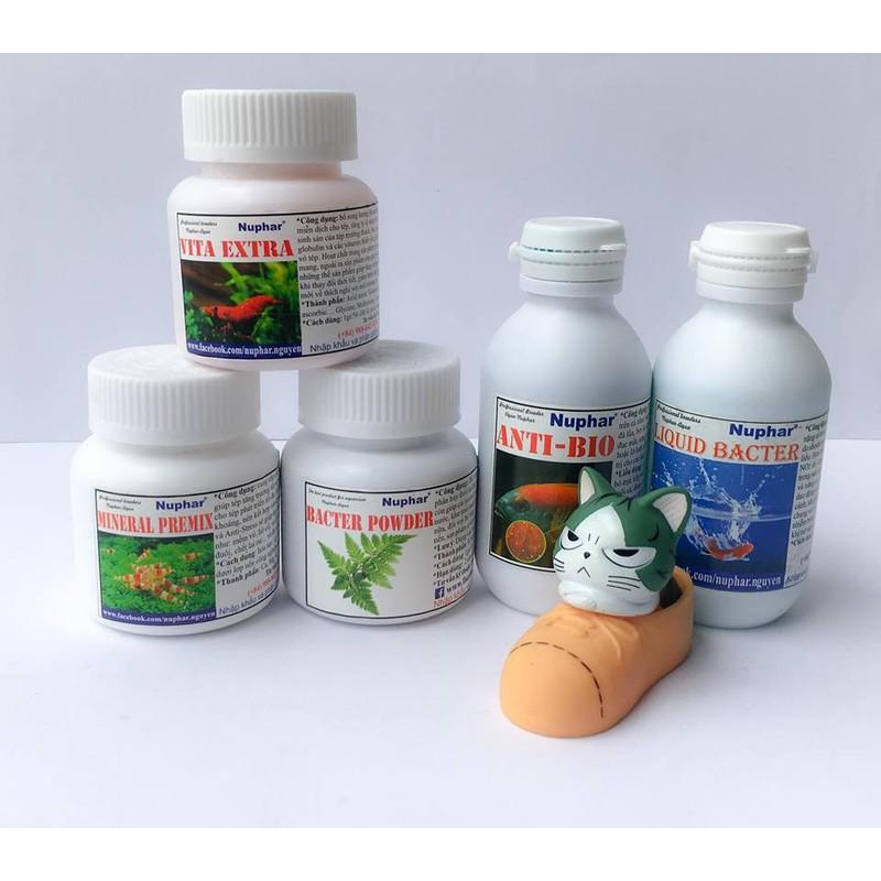 Chai Nuphar Liquid Bacter chống shock nước hồ cá cảnh