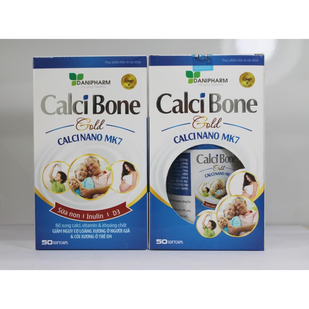 CALCI BONE GOLD - BỔ SUNG CALCI, VITAMIN & KHOÁNG CHẤT - GIẢM NGUY CƠ LOÃNG XƯƠNG VÀ CÒI XƯƠNG