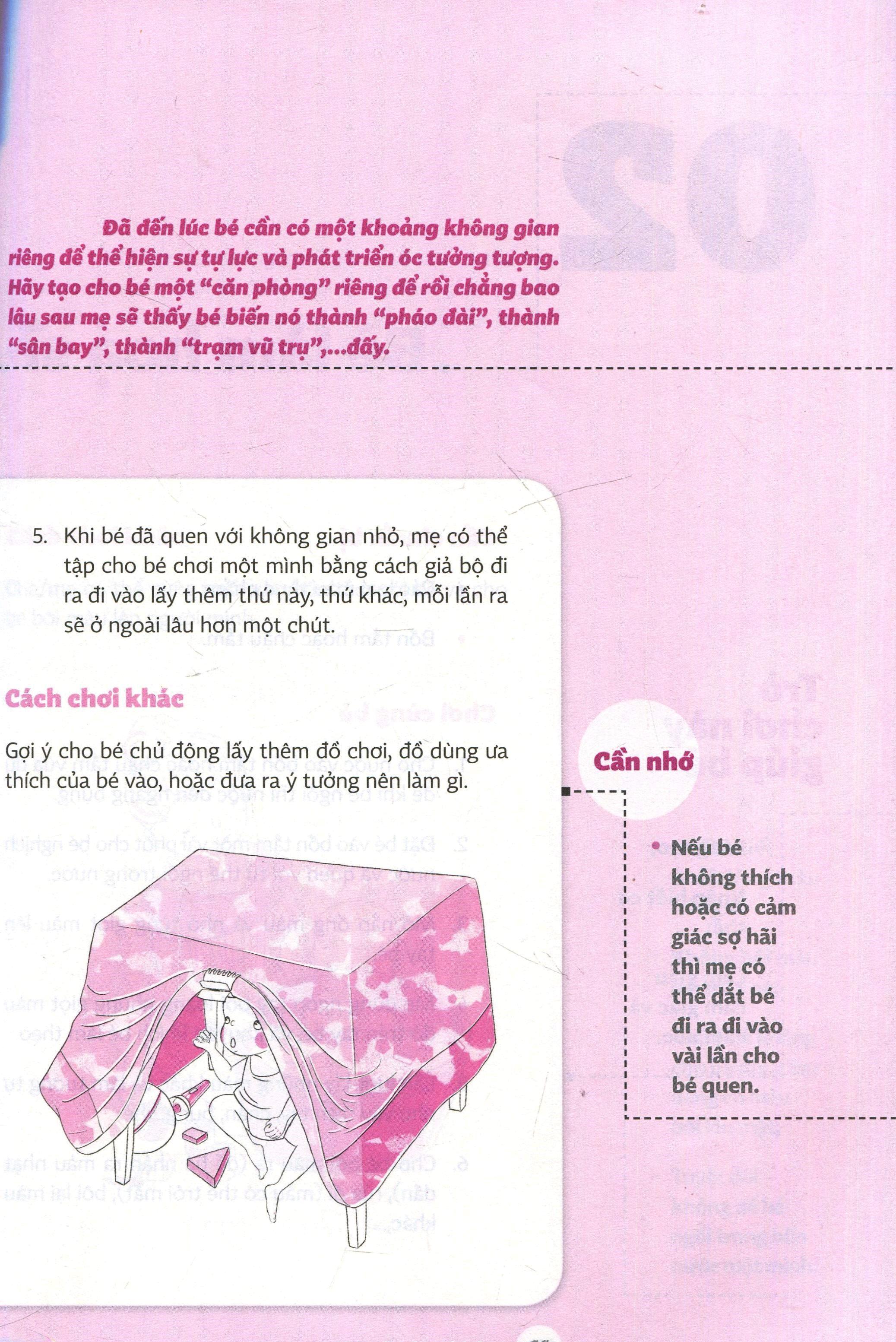 Cùng Bé Lớn Khôn - 30 Trò Chơi Dành Cho Bé Từ 12 Đến 24 Tháng Tuổi