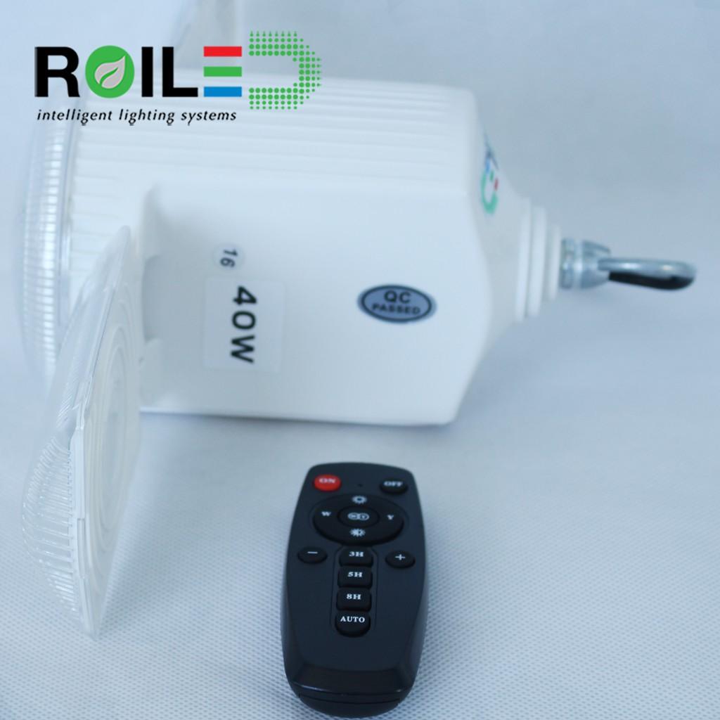 Đèn Led Treo Trong Nhà sáng trên 12h chính hãng Roiled RT40W | Năng Lượng Mặt Trời