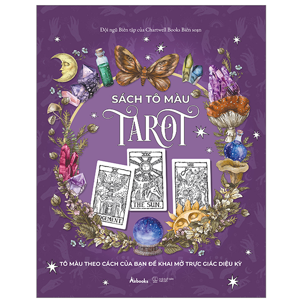 Sách Tô Màu Tarot - Tô Màu Theo Cách Của Bạn Để Khai Mở Trực Giác Diệu Kỳ