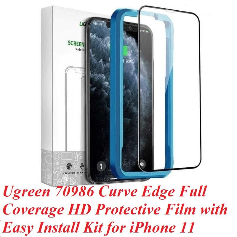 Ugreen UG70986SP141TK Iphone 11 6.1inch 2 miếng dán kính cường lực bảo vệ 3D - HÀNG CHÍNH HÃNG