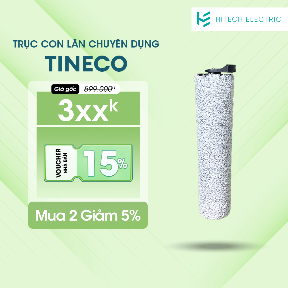Con Lăn Bàn Chải Thay Thế Cho Máy Hút Bụi Lau Nhà Tineco