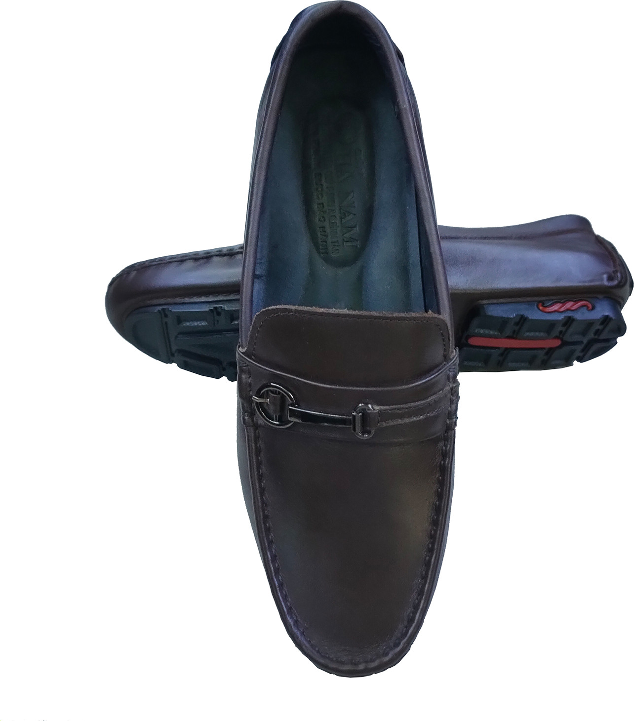 Giày Mọi Nam Đế Âm Da Bò Thật HÀ NAM Cao Cấp GM262