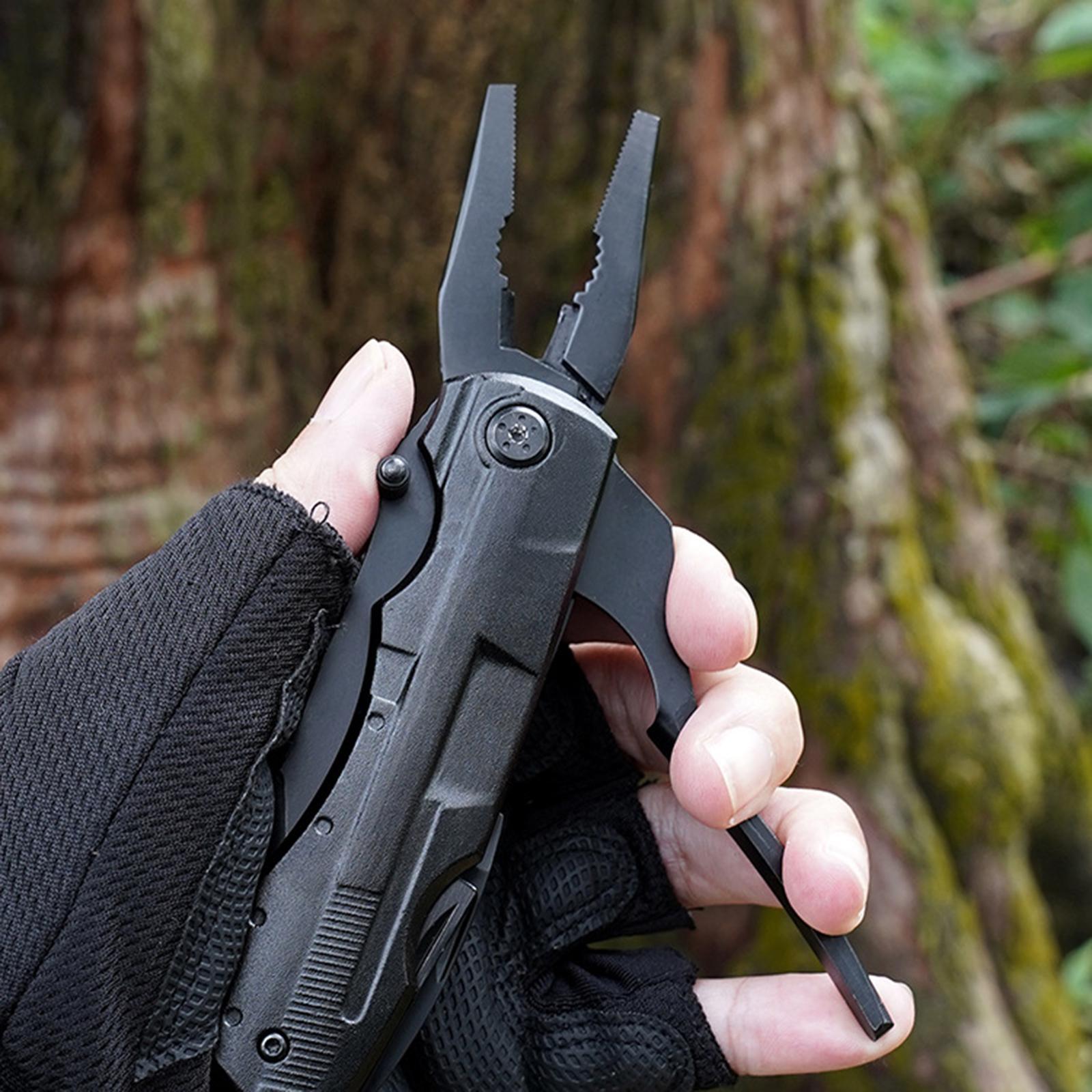 Multitool Knives Pliers Multifunctional Wire Cutter Survival Tool for Hiking