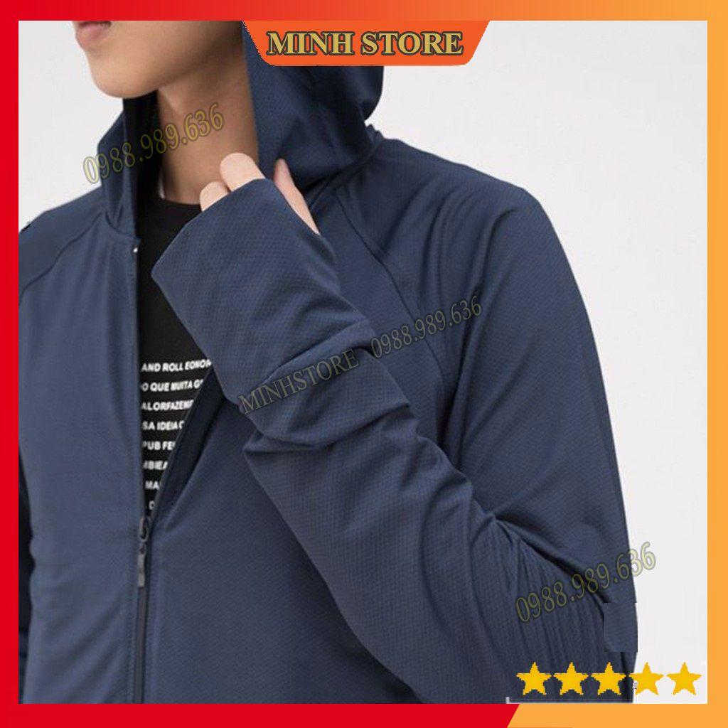 Áo chống nắng nam co dãn cao cấp, áo khoác đi nắng chất vải kim cương thoáng mát ACN01 - Minhstore66