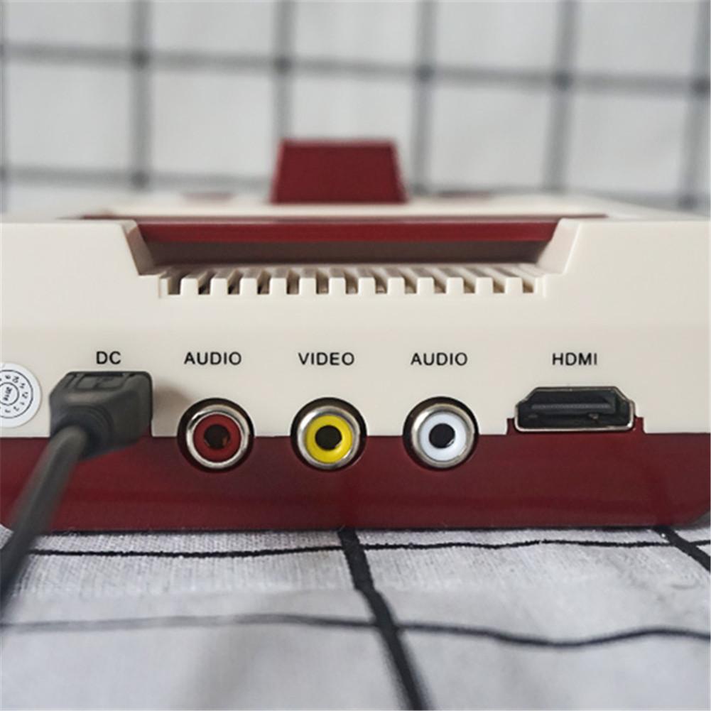 Mini FC Compact Built In 600 Classic Games 8Bit HDMI TV Game Console