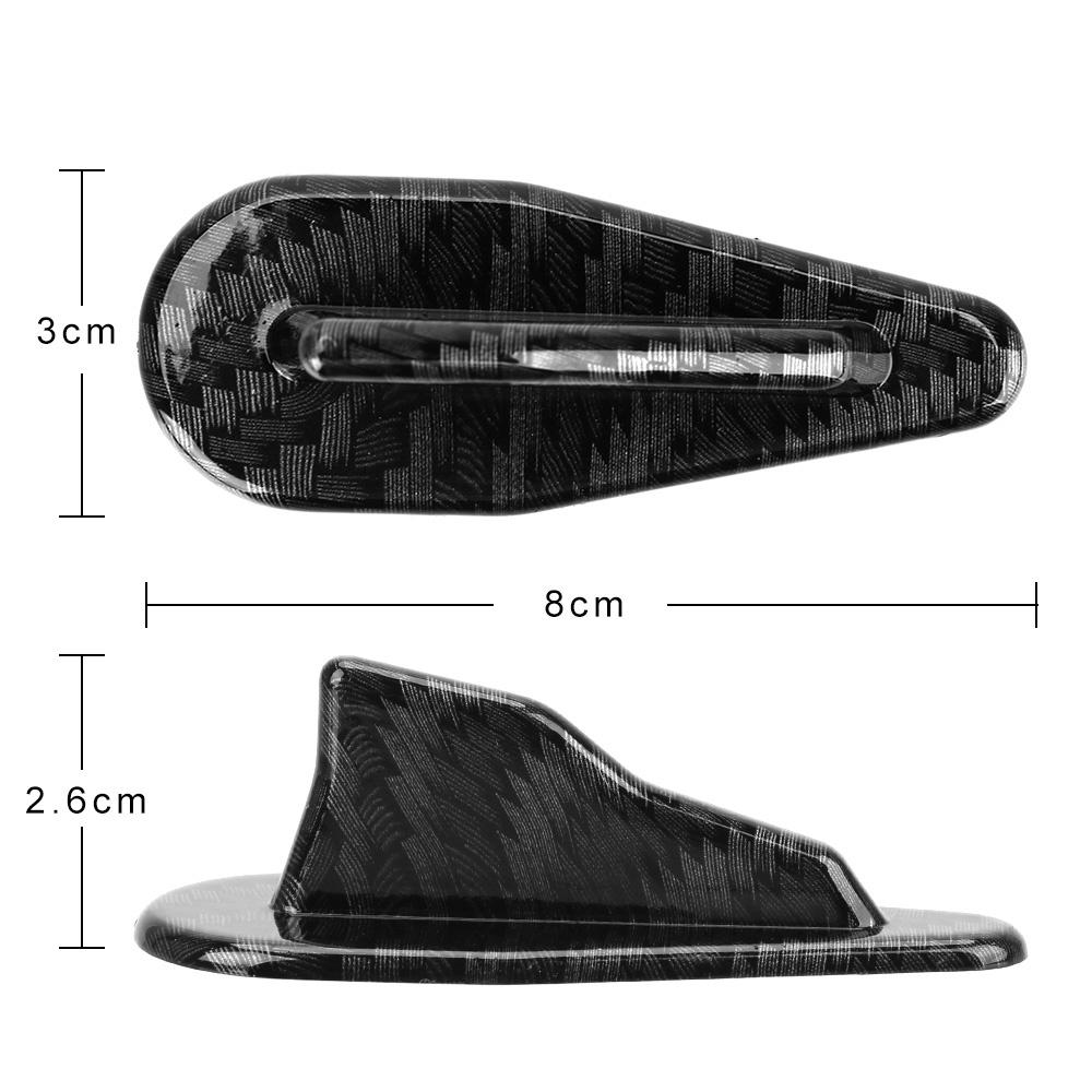 Set 10 vây cá mập gắn nóc xe hơi