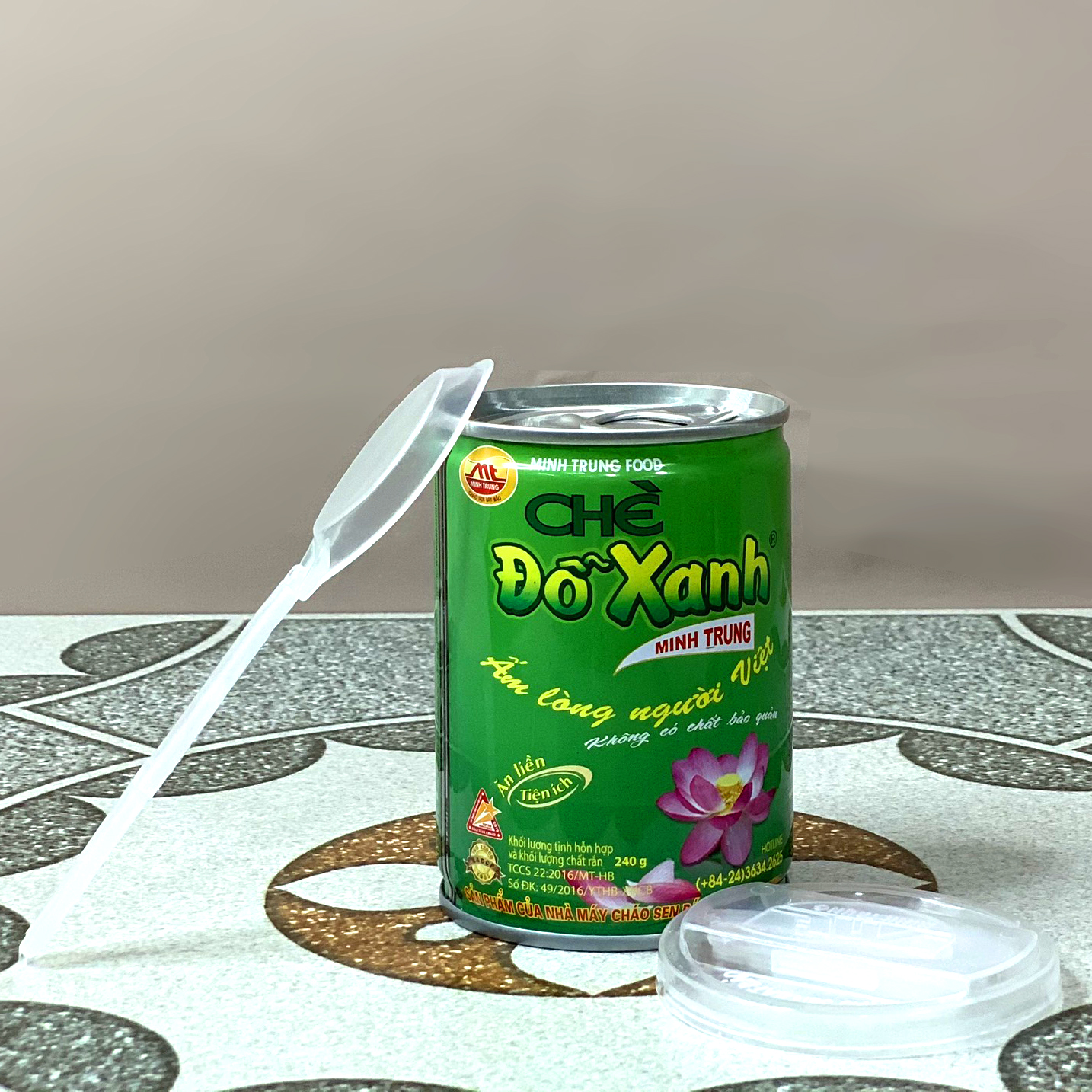 Chè Đỗ Xanh Minh Trung Lốc 3 lon