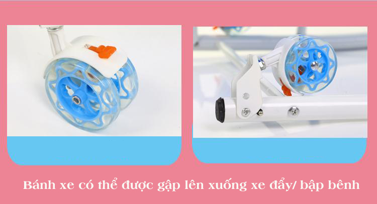 Ghế bập bênh kiêm xe đẩy 2 chiều Ghế bập bênh kiêm xe đẩy 2 chiều