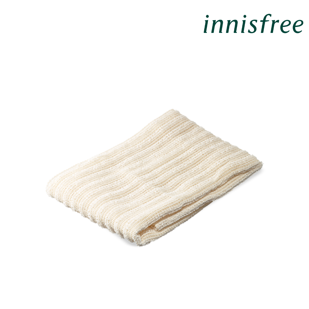 Khăn tắm tạo bọt vải cotton innisfree Shower Towel (Cotton)