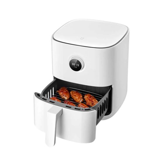 Nồi chiên không dầu Xiaomi Smart Air Fryer 3.5L 1500W (Trắng) - Màn hình OLED, kết nối Mi Home App, có thể rửa trong máy rửa chén - Hàng chính hãng