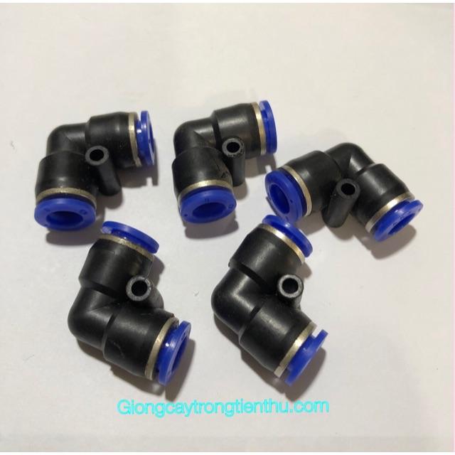 CUT GÓC 8mm NỐI NHANH DÙNG LẮP ĐẶT TRONG HỆ THỐNG PHUN SƯƠNG