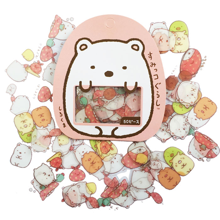 50 Miếng Sticker trang trí Kawaii ( Tặng Kèm Giấy Note Molang)