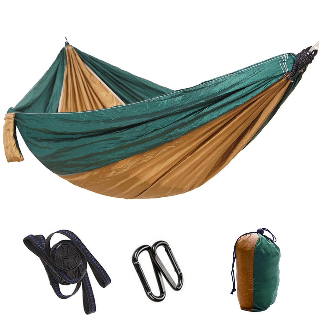 Di Động Canvas Võng Travelling Dã Ngoại Ngoài Trời Dài Bằng Gỗ Ghế Cắm Trại Treo Giường Bàn Ghế Sân Vườn Với Ba Lô