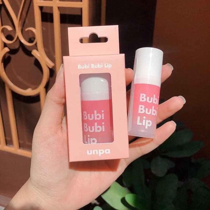 Tẩy da chết môi Unpa Bubi Bubi