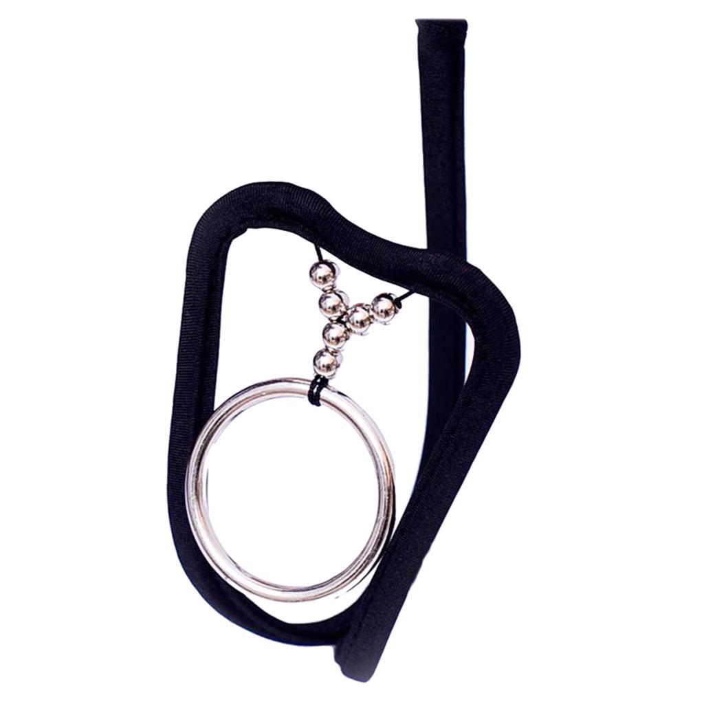 6xSexy Men Black G String C-string T Back Thong Underwear Bikini Briefs