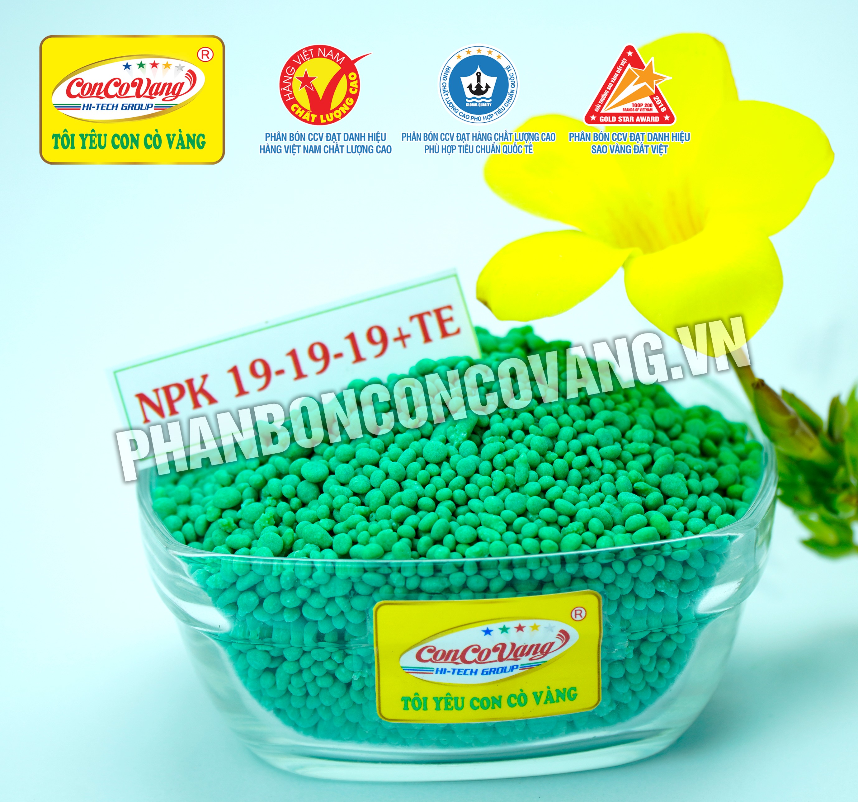 Phân Bón Hỗn Hợp NutriTech NPK 19-19-19+TE 1Kg