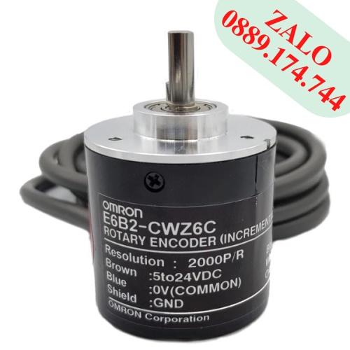 Encoder Bộ Mã Hóa Vòng Quay E6B2-CWZ6C 2000 xung