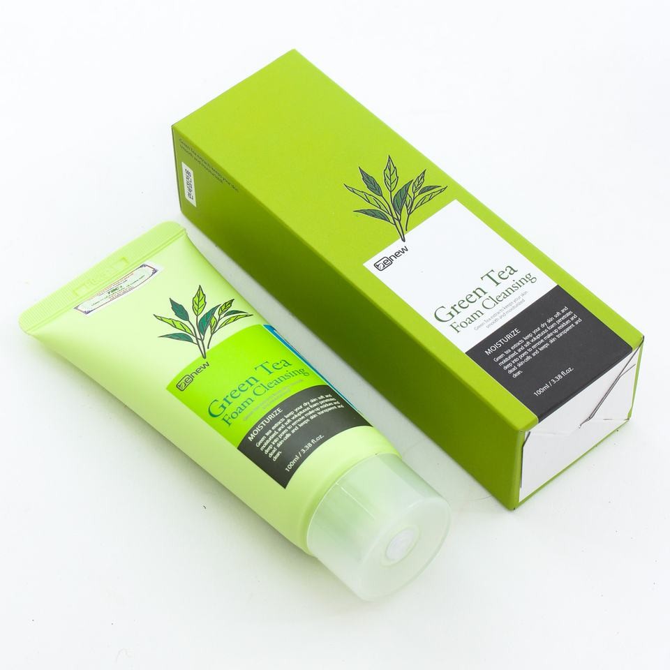 Sữa Rửa Mặt Kháng Khuẩn và Ngăn Ngừa Mụn Tinh Chất Trà Xanh Benew Green Tea (100ml) - Hàn Quốc Chính Hãng