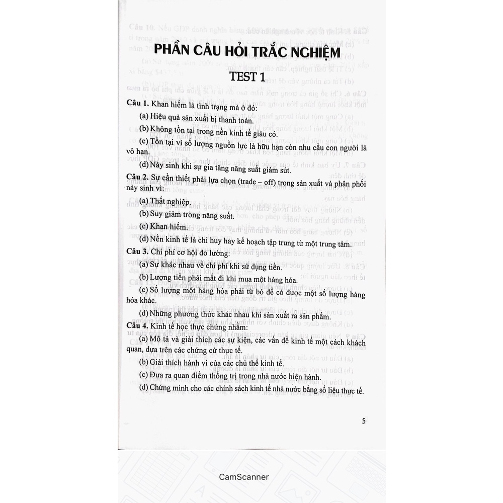 500 Câu Hỏi Trắc Nghiệm Kinh Tế Học Vĩ Mô (Dùng cho các trường đại học, cao đẳng khối kinh tế)