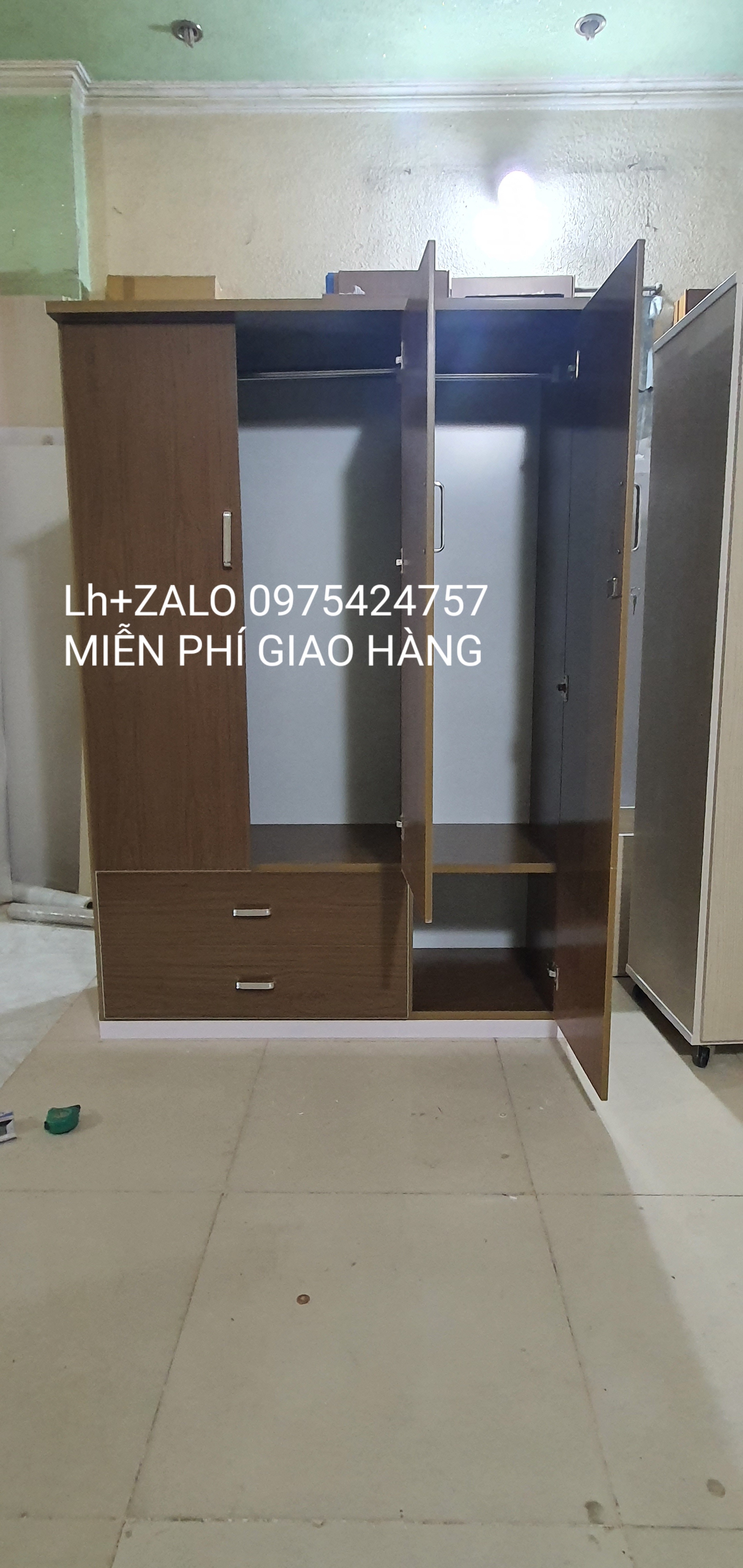 Tủ nhựa đài loan 3 cánh