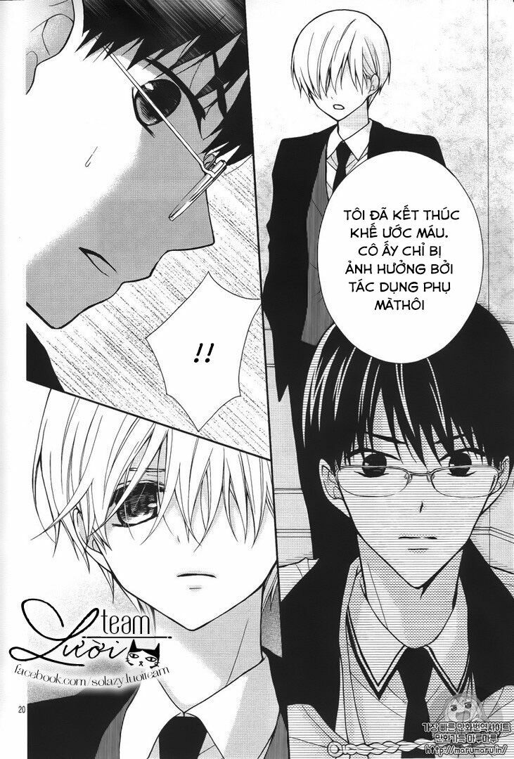 máu của cậu chỉ thuộc về mình tớ... chapter 6 19