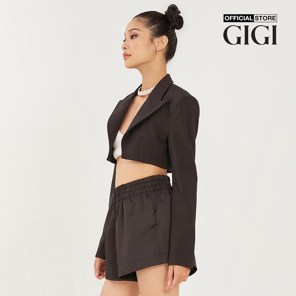 GIGI - Áo blazer nữ tay dài phom croptop hiện đại G1403B212619