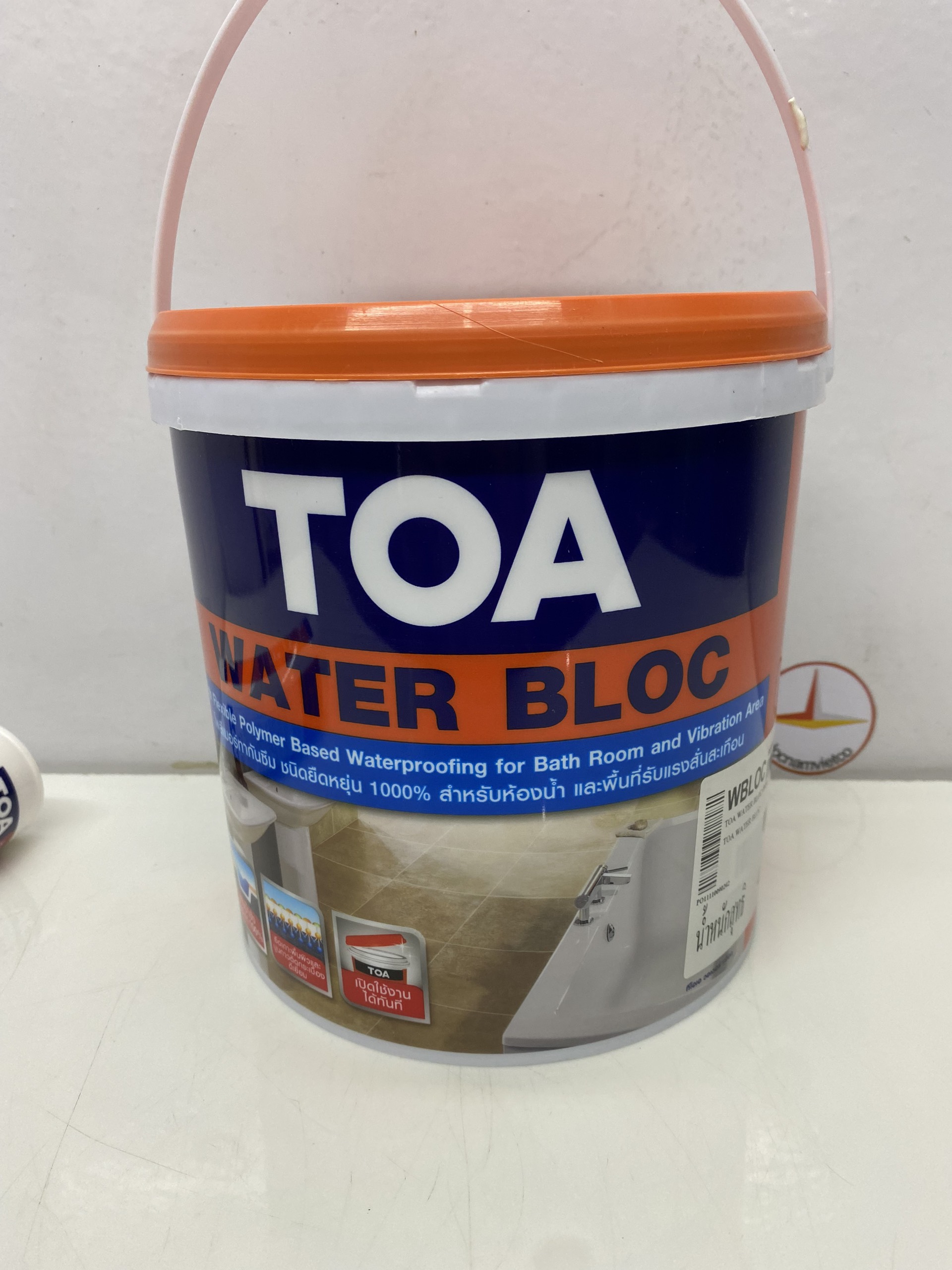 Chống thấm đàn hồi cho nền gạch cũ Toa Water Bloc 4Kg