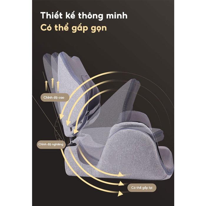 Đệm ghế massage 10D SEDENTARY thư giãn lưng mông hông đùi YJ-P7 Chống gù lưng