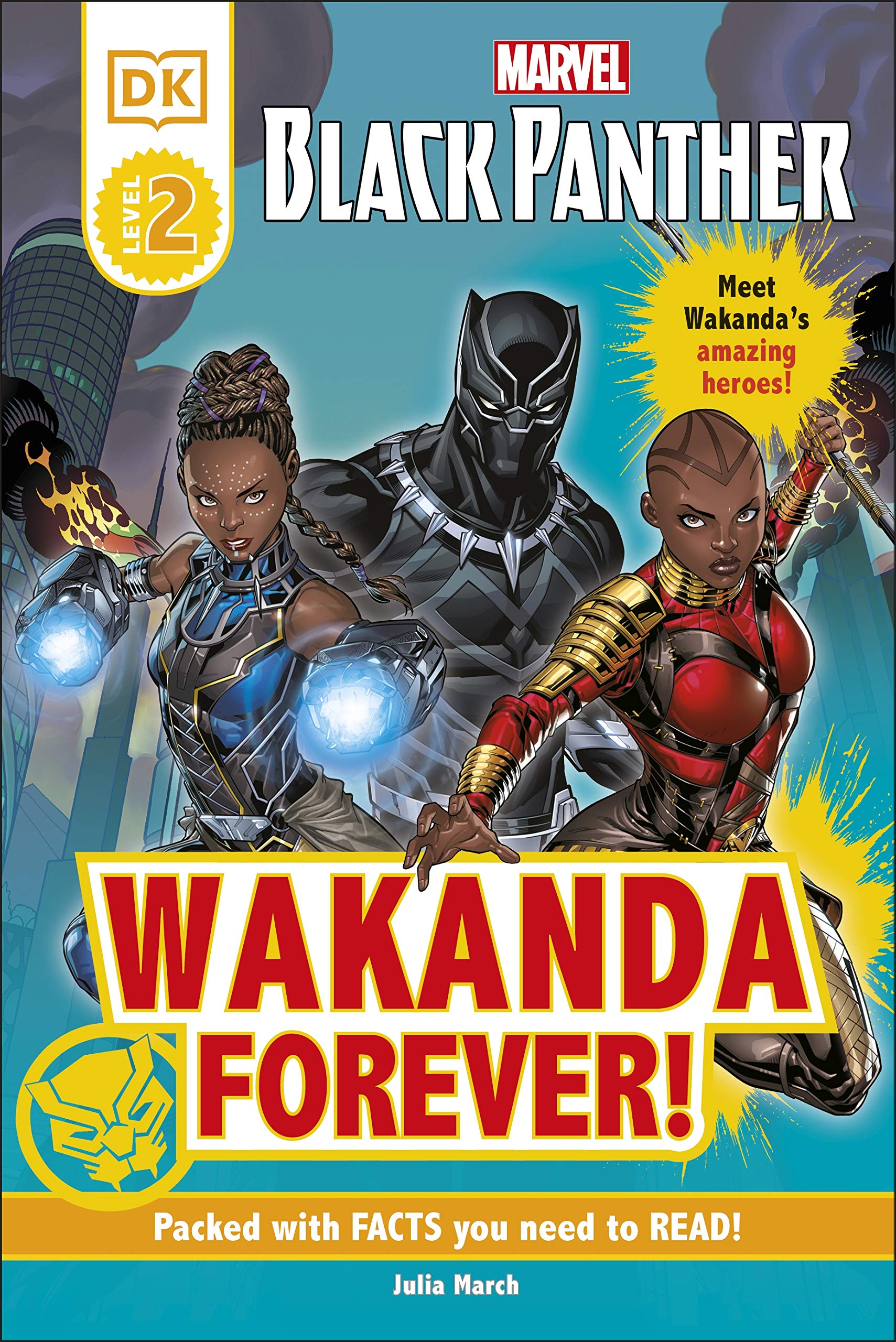 DK Readers Level 2: Marvel Black Panther Wakanda Forever!