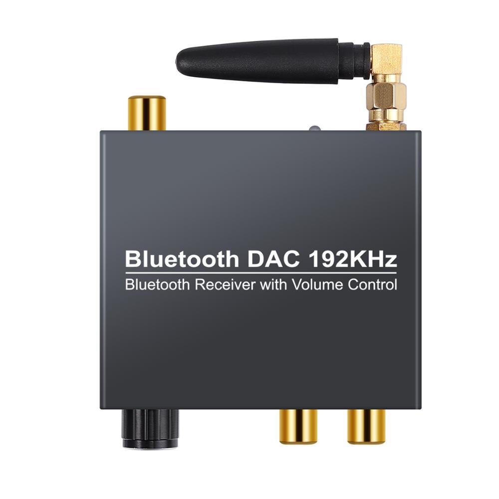 Bộ chuyển đổi âm thanh Digital Digital sang tương tự Prozor 192kHz với bộ chuyển đổi quang tương thích Bluetooth