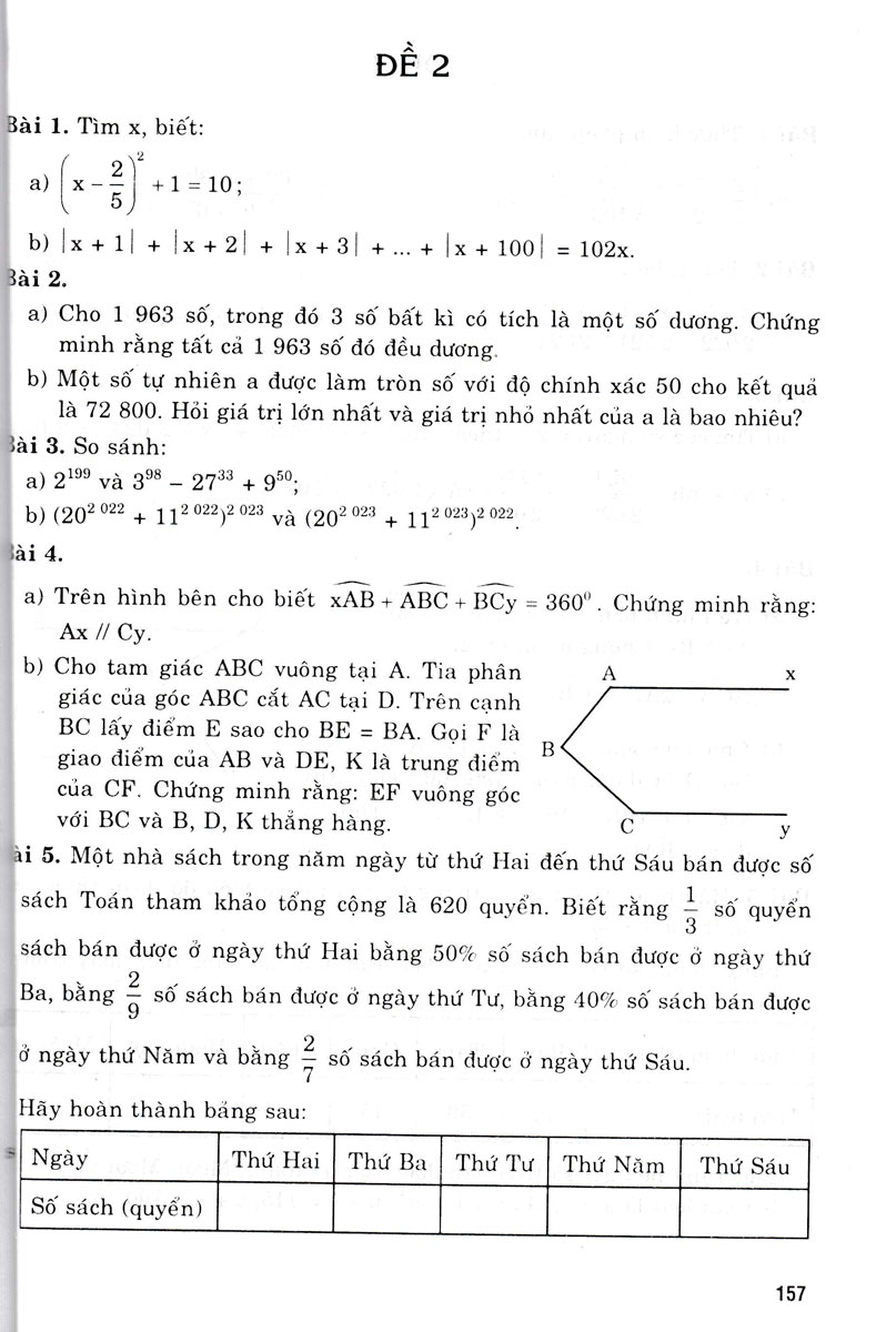 Sách tham khảo- Định Hướng Và Phát Triển Tư Duy Giải Bài Tập Toán Khó 7 - Tập 1 _HA