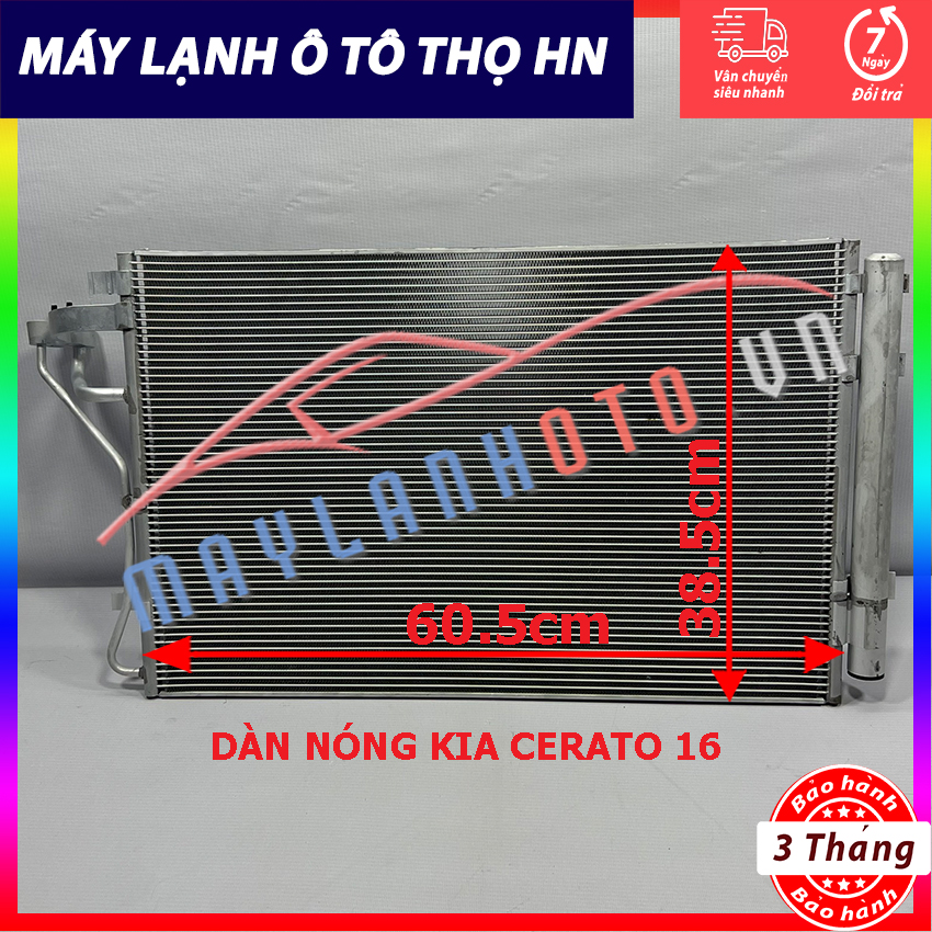 Dàn nóng Kia Cerato 2016 hàng xịn Hàn Quốc