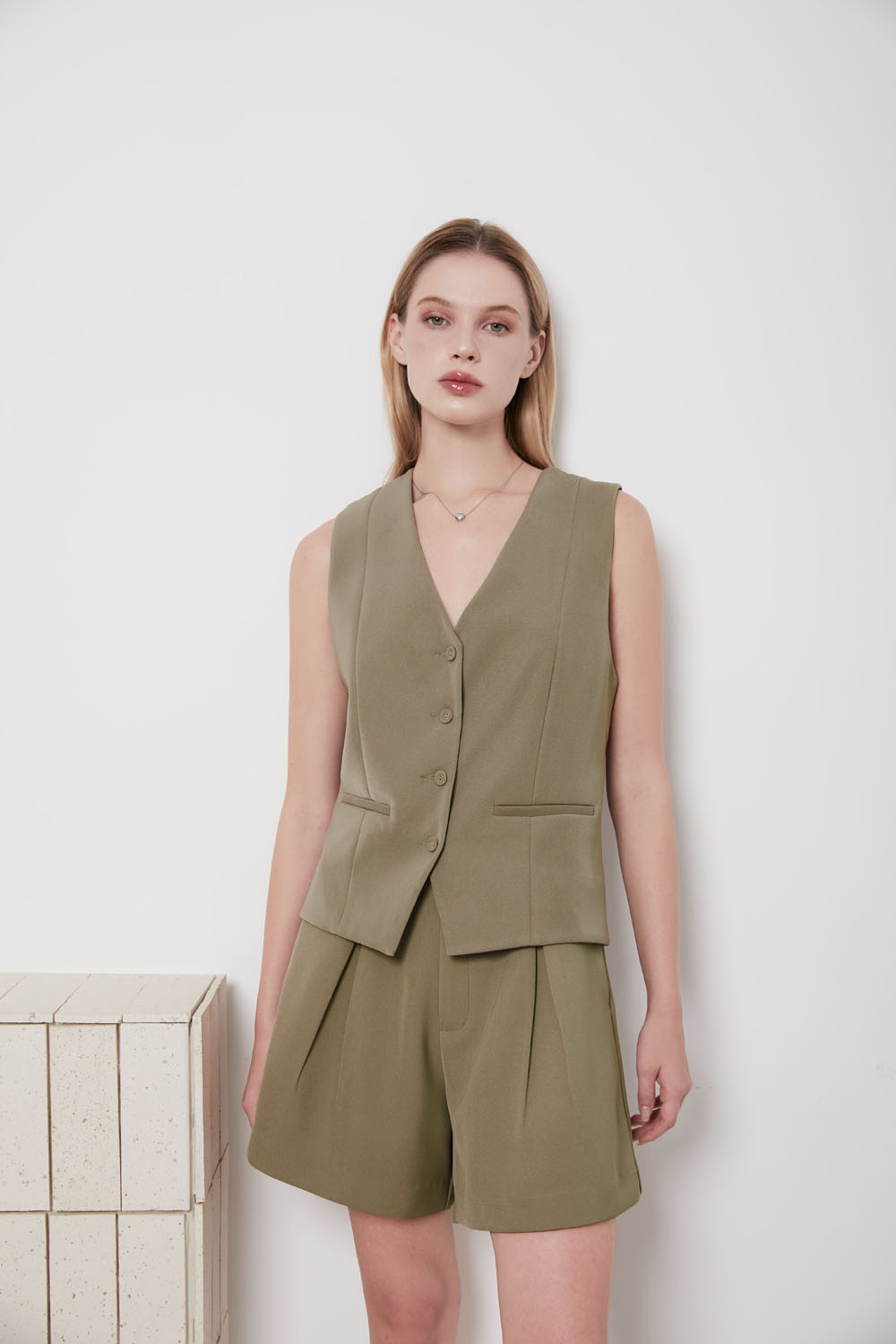 DOTTIE - Áo gilet dáng rộng - T0779
