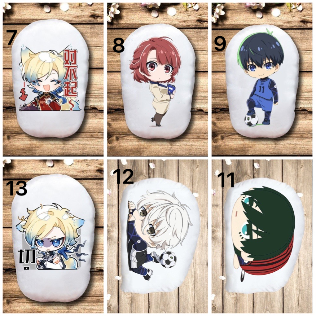 Gấu ôm anime Blue Lock Michael kaiser / gấu hình Michael kaiser Blue Lock