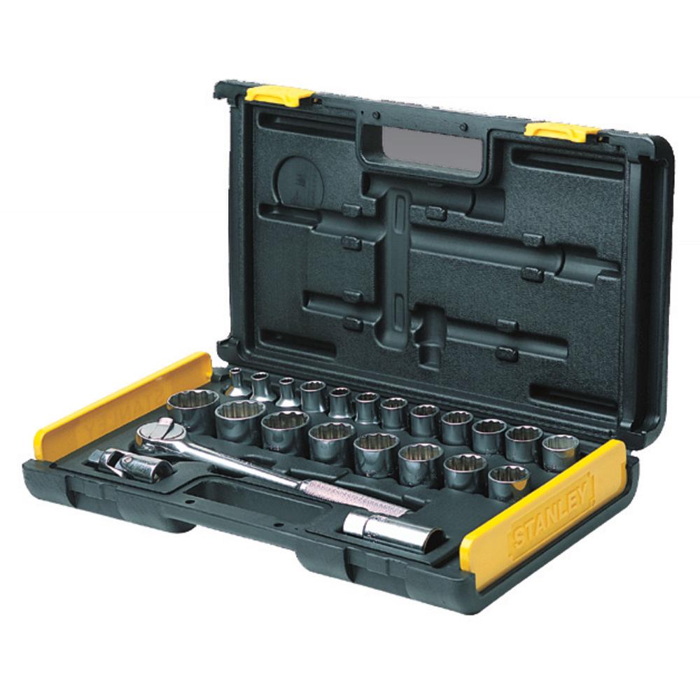 BỘ ĐẦU TUÝP 1/2 INCH 27 CHI TIẾT STANLEY 86-477-6 - HÀNG CHÍNH HÃNG