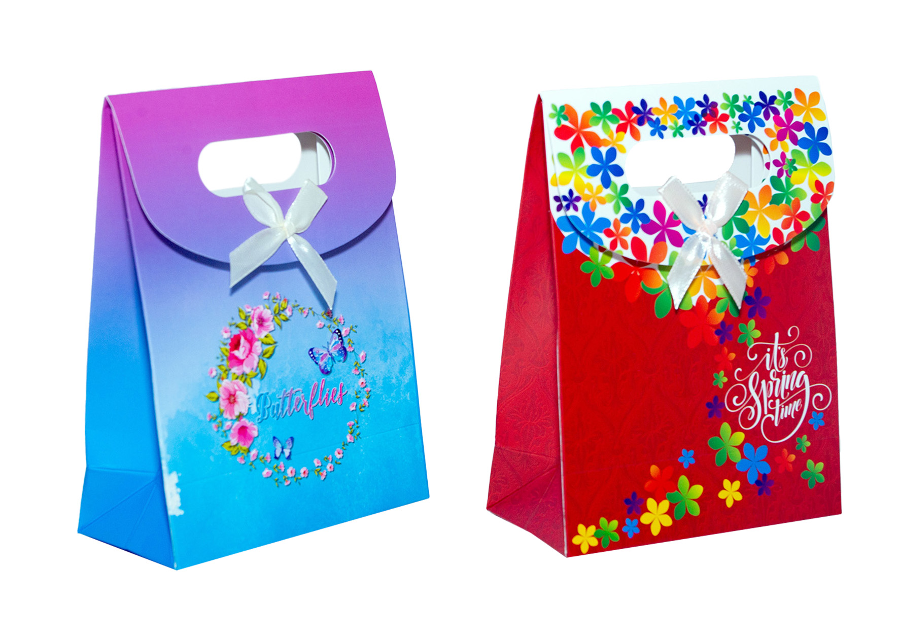 TÚI GIẤY NẮP NHỎ T001 - 16.5 X12.5 X 6 CM - NGẪU NHIÊN