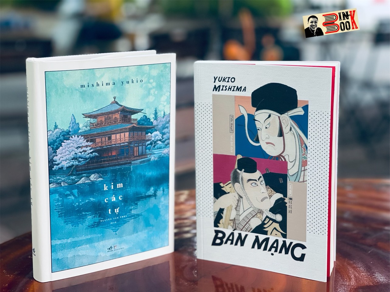 Combo 2 cuốn KIM CÁC TỰ [bìa cứng]  và BÁN MẠNG [bìa mềm]  – Yukio Mishima – Nhã Nam và Tao Đàn