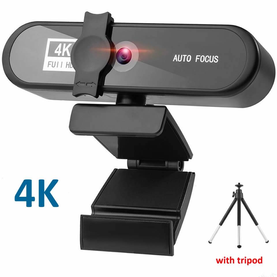 Camera cho máy tính tự động lấy nét thích hợp cho văn phòng 1080P Full HD Web Cam 2K 4K