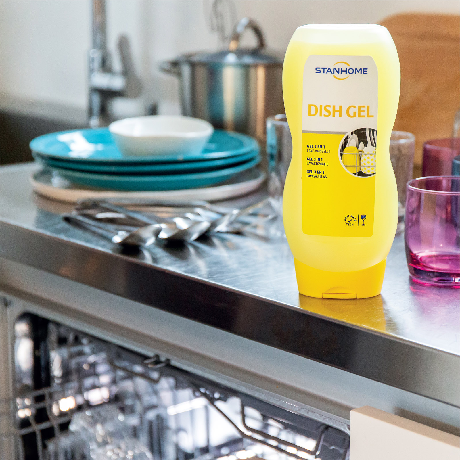 Gel Rửa Bát Chuyên Dụng Cho Máy All in One Dish Gel Stanhome - 59320