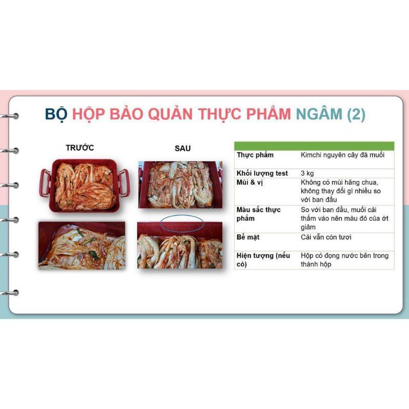 Bộ 2 hộp bảo quản thực phẩm ngâm - Tupperware