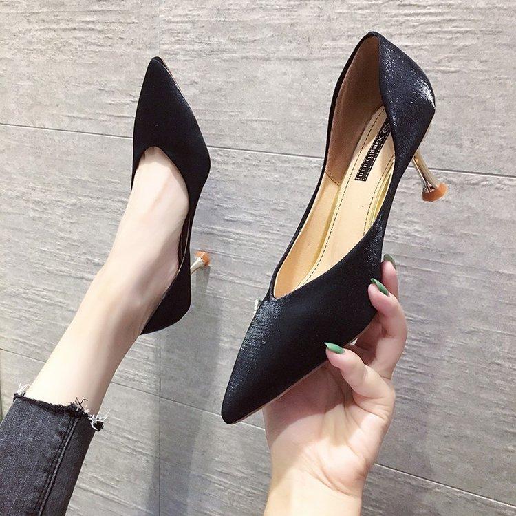 Giày Cao Gót Phong Cách Thời Trang Hàn Quốc Dành Cho Nữ