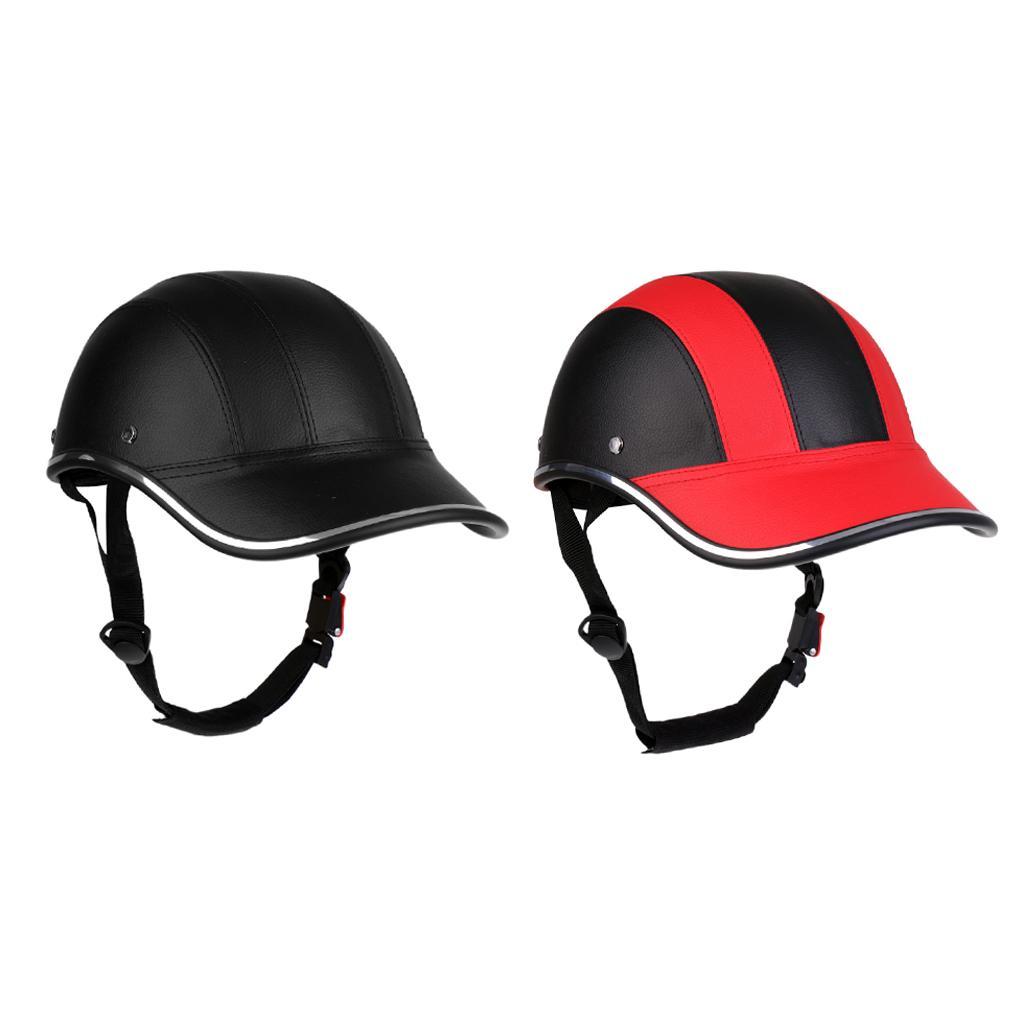 2Pcs Baseball  Motorcycle Bike  Anti- Safe Hat Visor